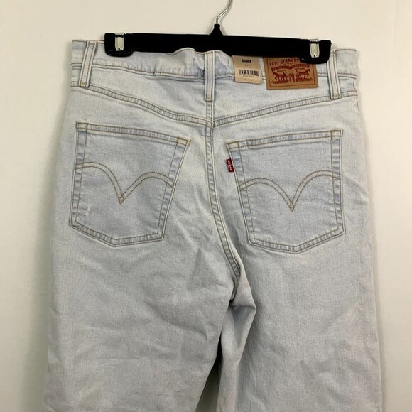 NWT Levi's® Premium RIBCAGE STRAIGHT ANKLE WOMEN'S JEANS Light Wash 31 x 27 - Picture 15 of 16